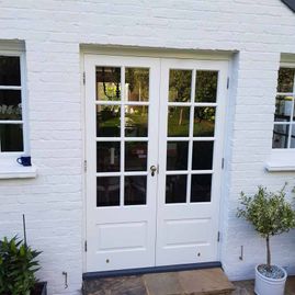 hardwood French Doors